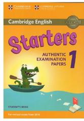 Cambridge English, starters, authentic examination papers 1, fourth edition, 2017