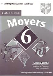 Cambridge english tests, Movers 6, Answer Booklet, 2009