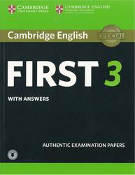 Cambridge English, First 3, With-answers, 2018