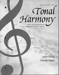 Workbook for Tonal Harmony With an Introduction to Twentieth Century Music, Kostka S., Payne D. Workbook for Tonal Harmony With an Introduction to Twentieth Century Music, Kostka S., Payne D.