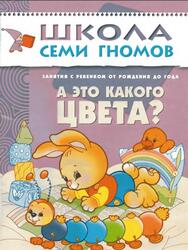 Школа семи гномов, Занятия с ребенком от рождения до года, А это какого цвета, Дорофеева А., Дорожин Ю., 2008