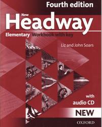 New Headway Elementary, Workbook with key, Liz Soars, John Soars