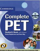 Complete PET, student's book, with asnwers, Heyderman E., May P., 2010