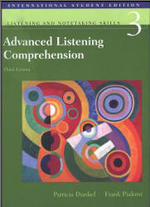 Advanced Listening Comprehension. - Patricia D. Frank P.