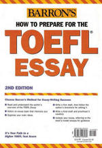 Barron's  How to Prepare for the TOEFL Essay - Lynn Lougheed 