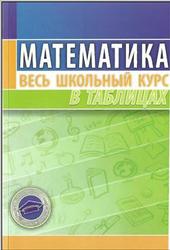 Математика, Весь школьный курс в таблицах, Степанова Т.С., 2010