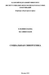 Социальная синергетика, Николаева Е.М., Николаев М.С., 2022