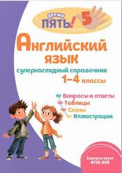 Английский язык, Супернаглядный справочник, 1-4 классы, Львова М.А., 2025