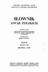 Słownik gwar polskich, Том 3, Reichana J.